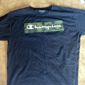 Champion Camo Logo Box Tee